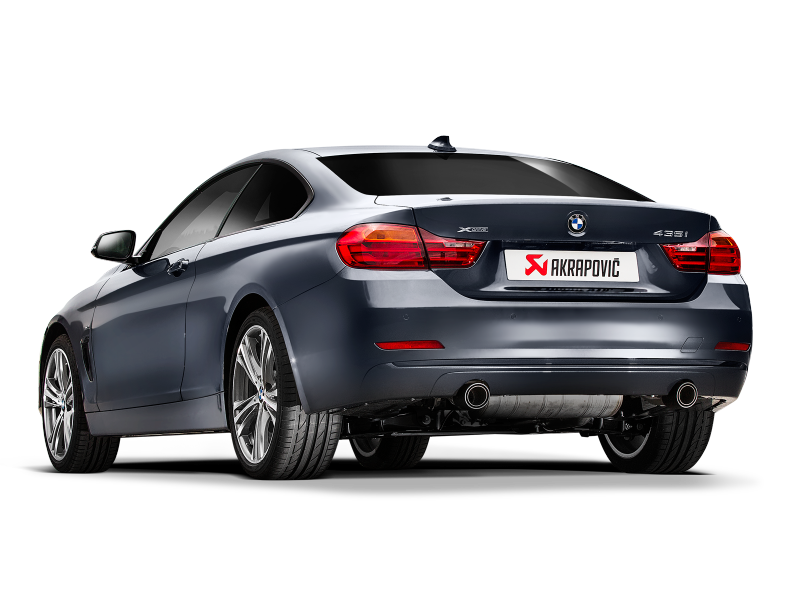 Akrapovic 12-15 BMW 335i (F30 F31) Evolution Line Cat Back (SS) w/ Carbon Tips (Req. Link Pipe) - COLORADO N5X