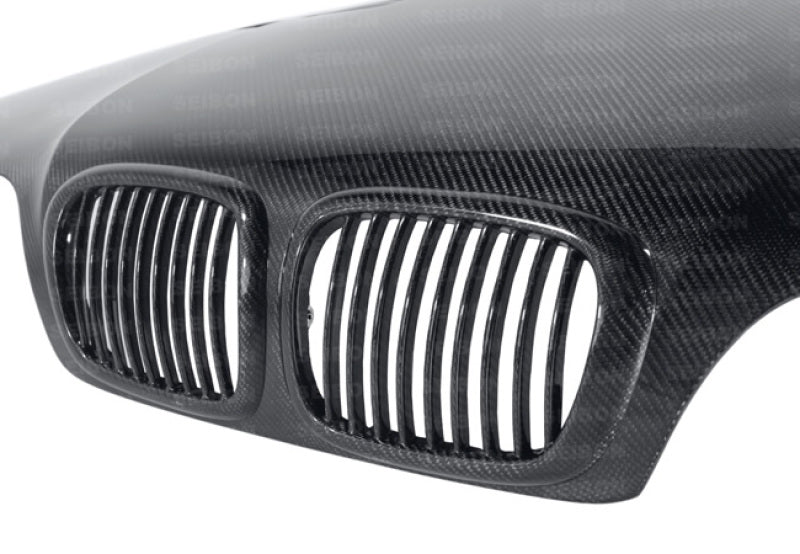 Seibon 97-03 BMW 5 Series 4Dr (E39) GTR-Style Carbon Fiber Hood - COLORADO N5X