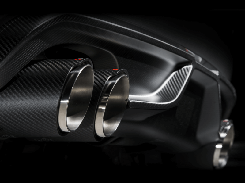 Akrapovic 2015+ BMW X5M (F85) Tail Pipe (Carbon) - Single - COLORADO N5X