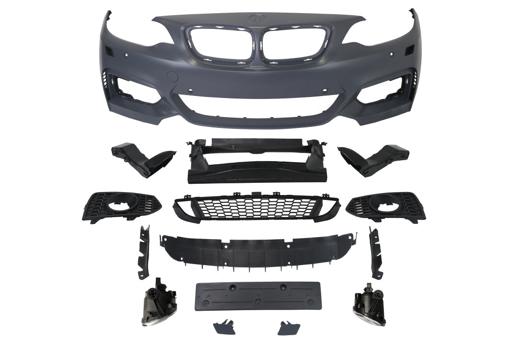 2013-2019 BMW F22 M-TECH M Sport Style Front Bumper - COLORADO N5X