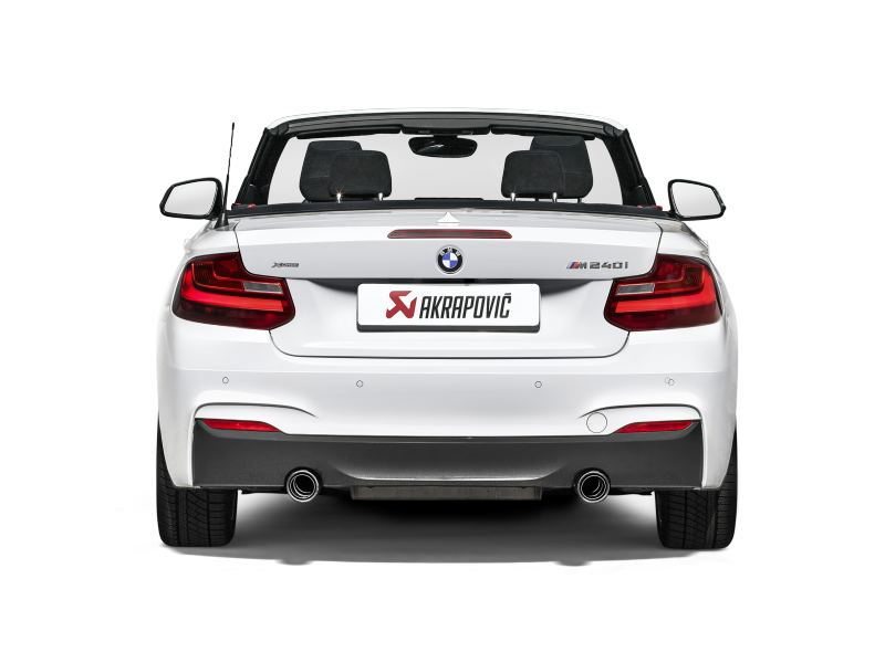 Akrapovic 16-17 BMW M240i (F22 F23) Evolution Line Cat Back (SS) w/ Carbon Tips (Req. Link Pipe) - COLORADO N5X