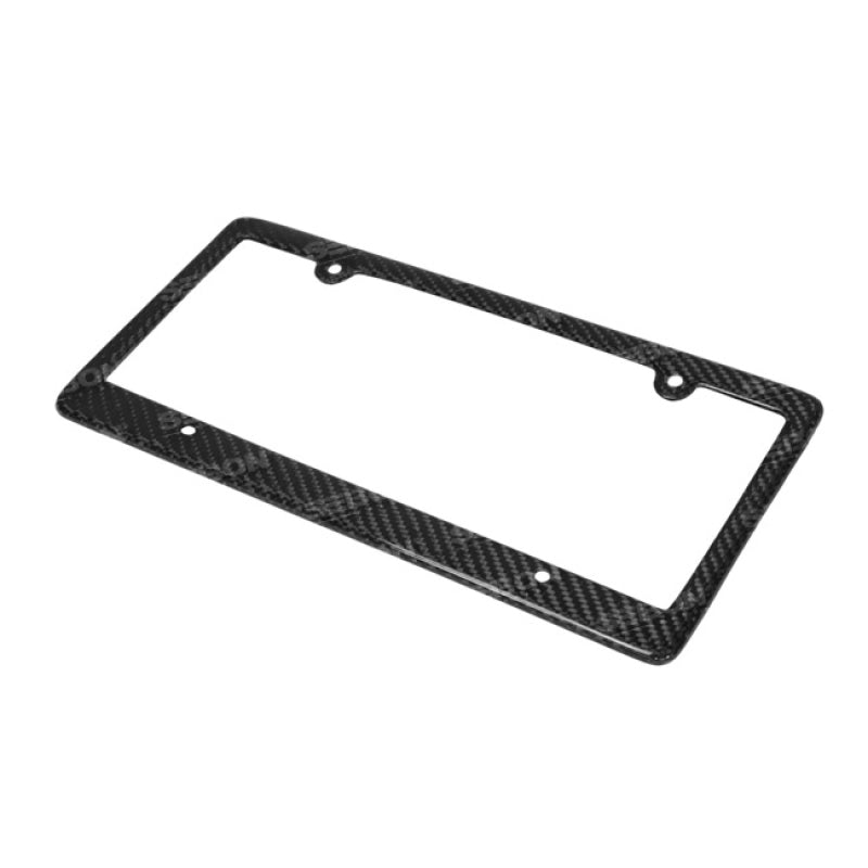 Seibon Carbon Fiber License Plate Frame (4 holes) - COLORADO N5X