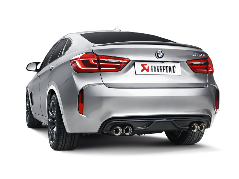 Akrapovic 15-17 BMW X5M (F85) Evolution Line Cat Back (Titanium) w/ Carbon Tips - COLORADO N5X
