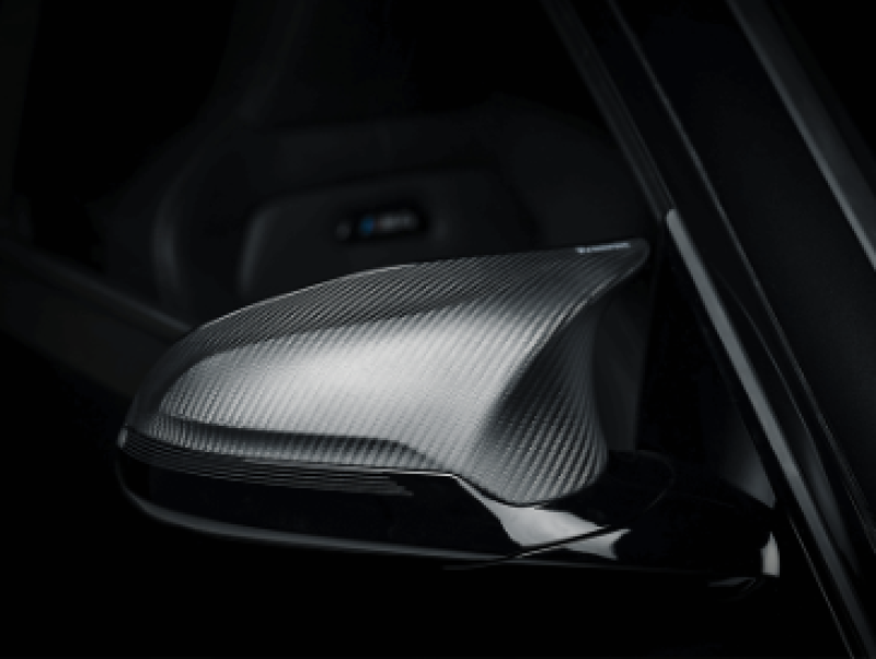 Akrapovic 2014+ BMW M3 (F80) Carbon Fiber Mirror Cap Set - Matte - COLORADO N5X