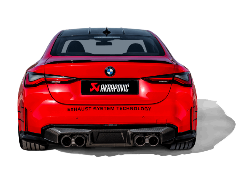 Akrapovic 21-22 BMW M3 (G80) / M4 (G82, G83) Rear Carbon Fiber Diffuser - High Gloss Black - COLORADO N5X