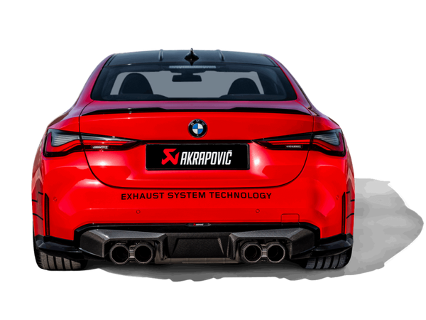 Akrapovic 21-22 BMW M3 (G80) / M4 (G82, G83) Rear Carbon Fiber Diffuser - High Gloss Black - COLORADO N5X