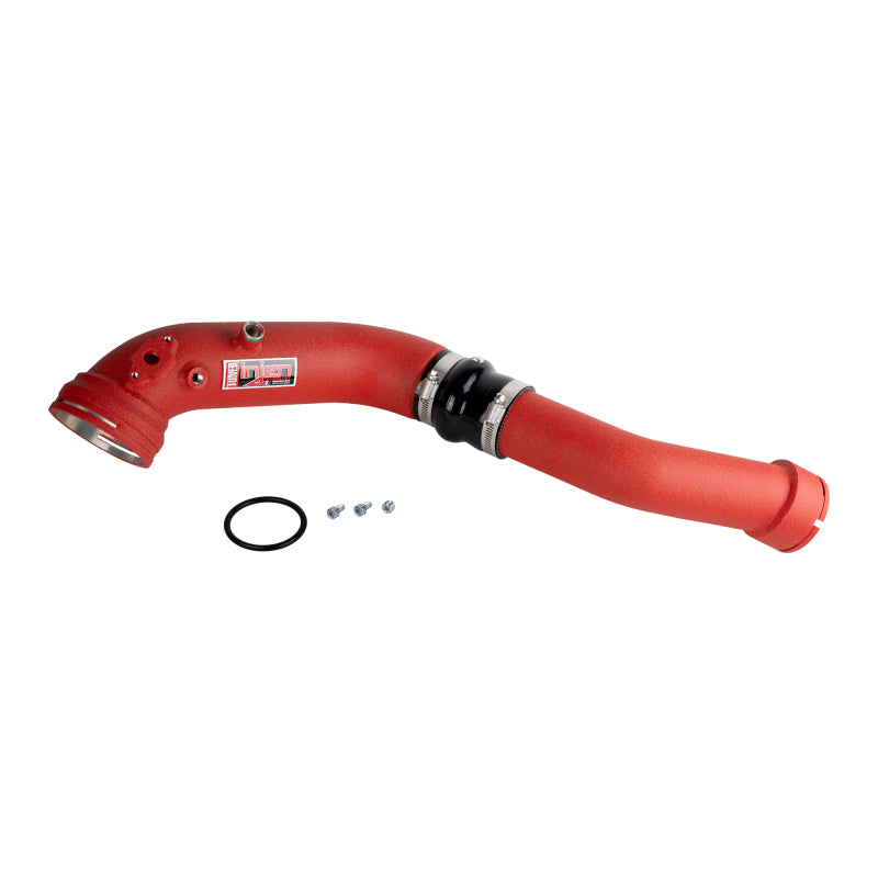 16-20 BMW L6-3.0L/ Turbo/ Twin Turbo/L4-2.0L/ L6-2.5L Wrinkle Red Turbo SES Intercooler Pipes - COLORADO N5X