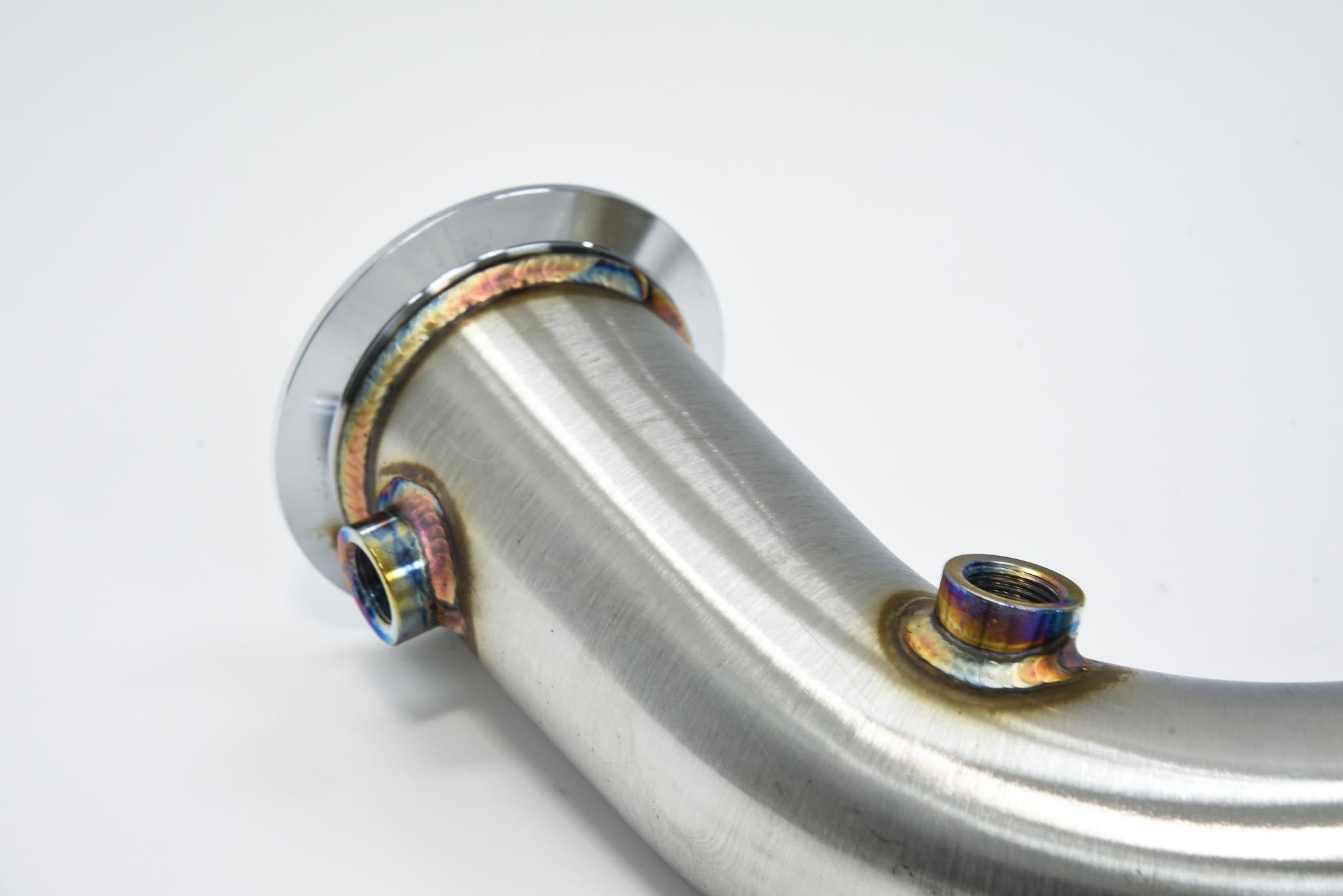 BMW G30 M550i N63R 3" Catless Downpipes - COLORADO N5X