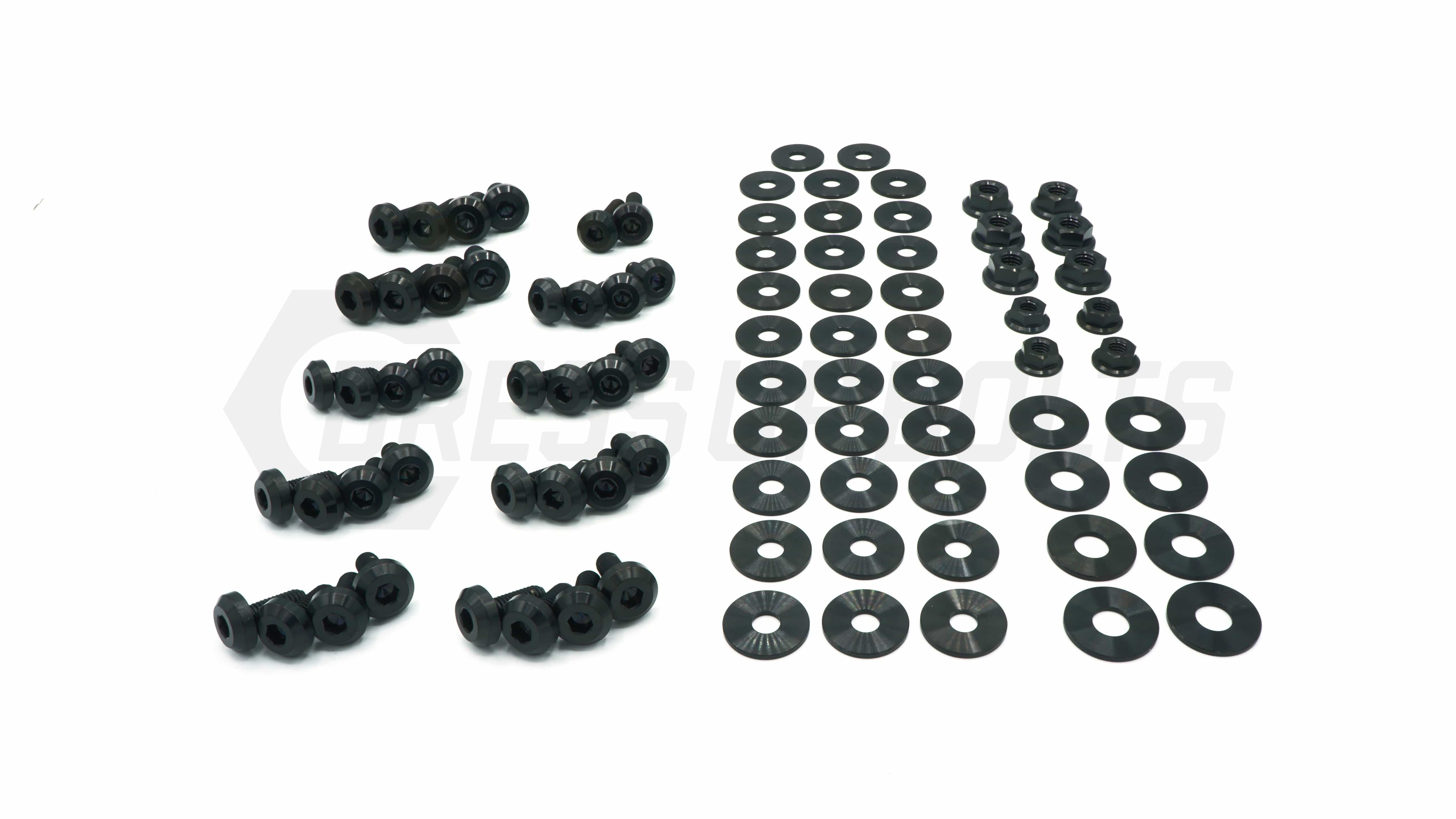 BMW 328i (2006-2013) Titanium Dress Up Bolts Engine Bay Kit - COLORADO N5X