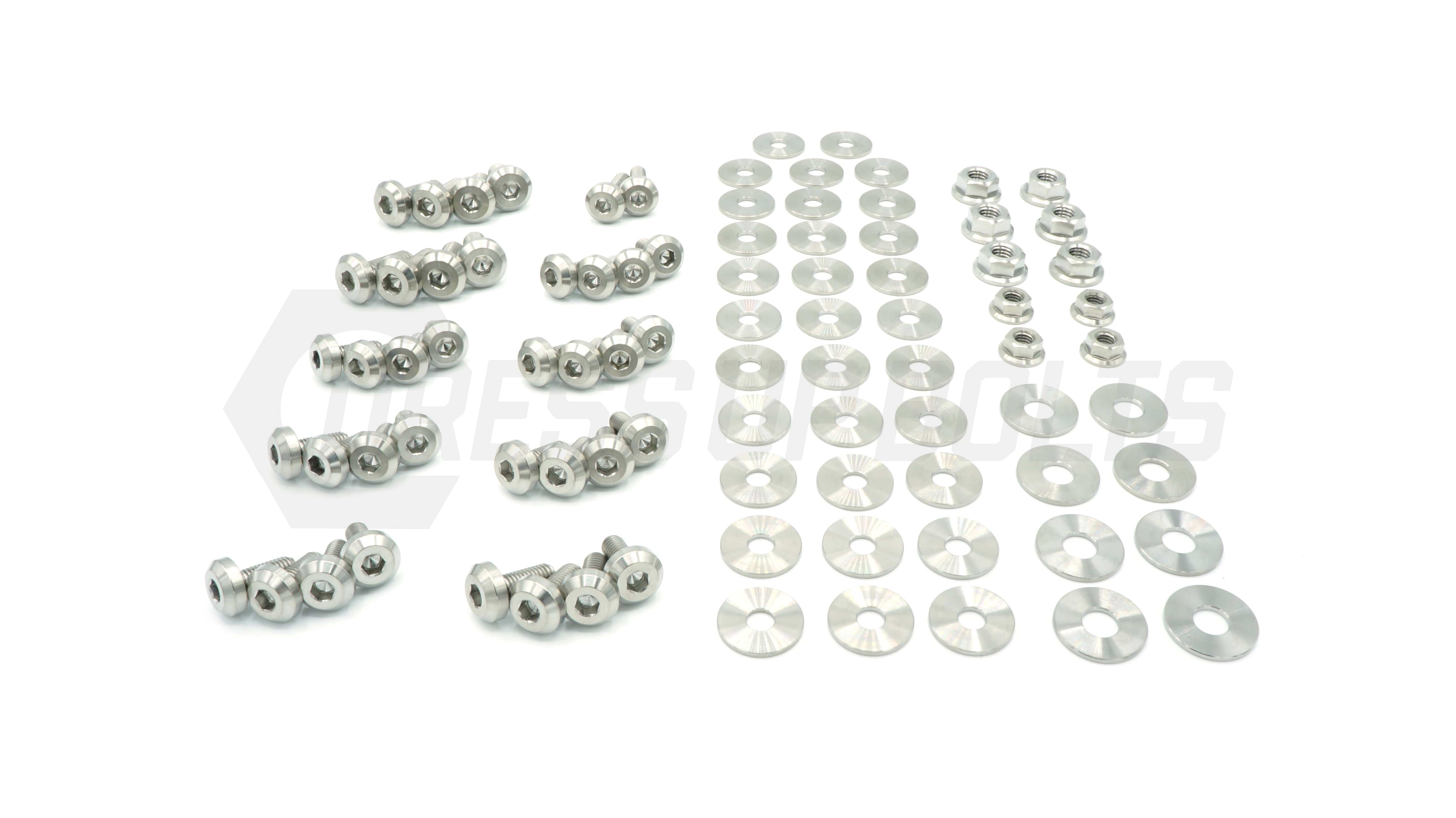 BMW 328i (2006-2013) Titanium Dress Up Bolts Engine Bay Kit - COLORADO N5X