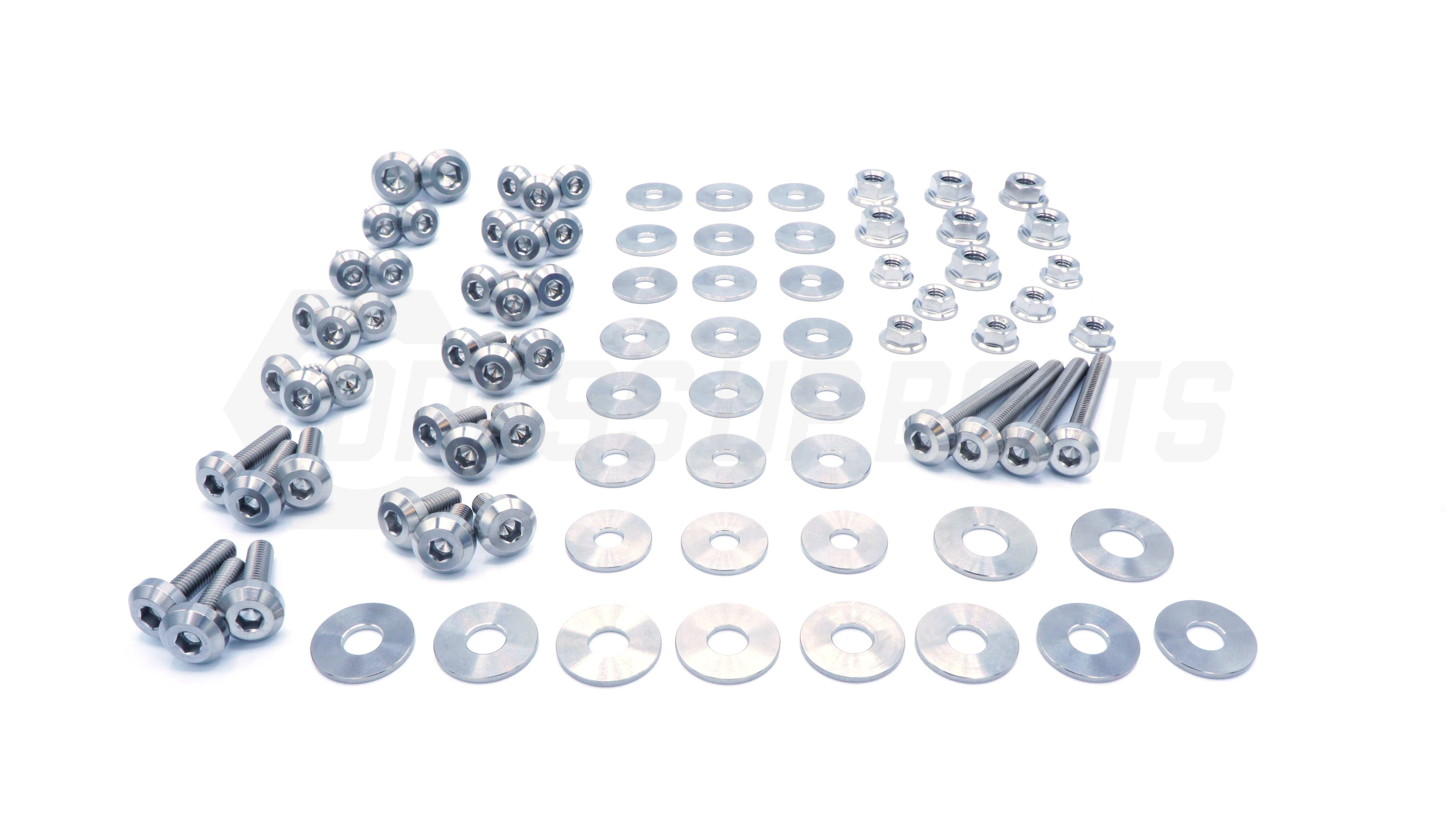 Dress Up Bolts Stage 2 Titanium Hardware Engine Bay Kit - BMW E82 135i (2007-2012) - COLORADO N5X