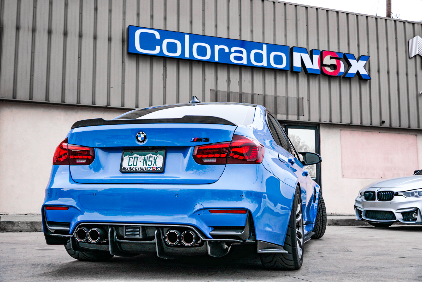 CS STYLE CARBON FIBER TRUNK SPOILER - F30 3-SERIES | F80 M3 - COLORADO N5X