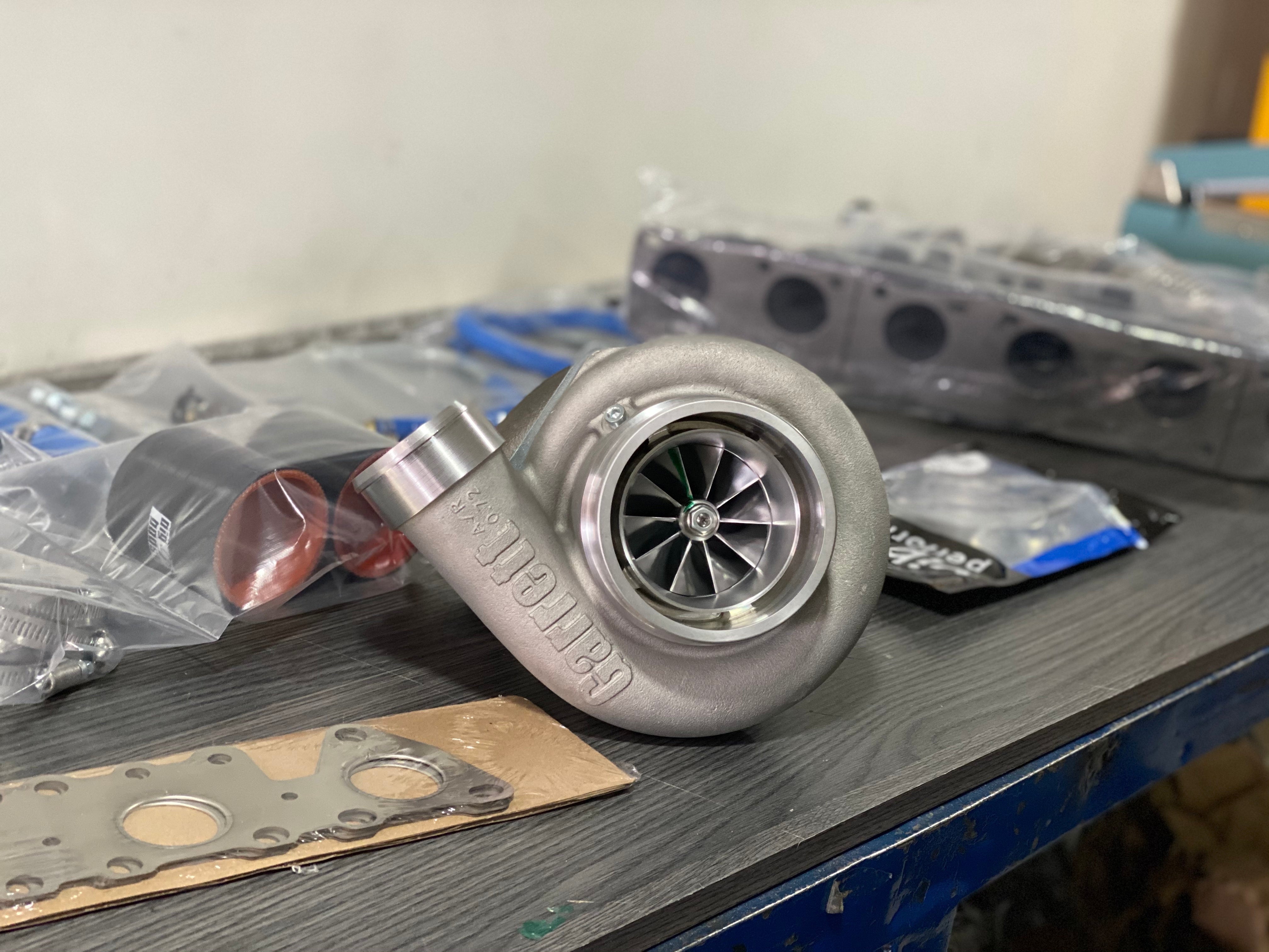 BMW S55 GTX Single Turbo Kit (M2C F87, M3 F80, M4 F82) - COLORADO N5X