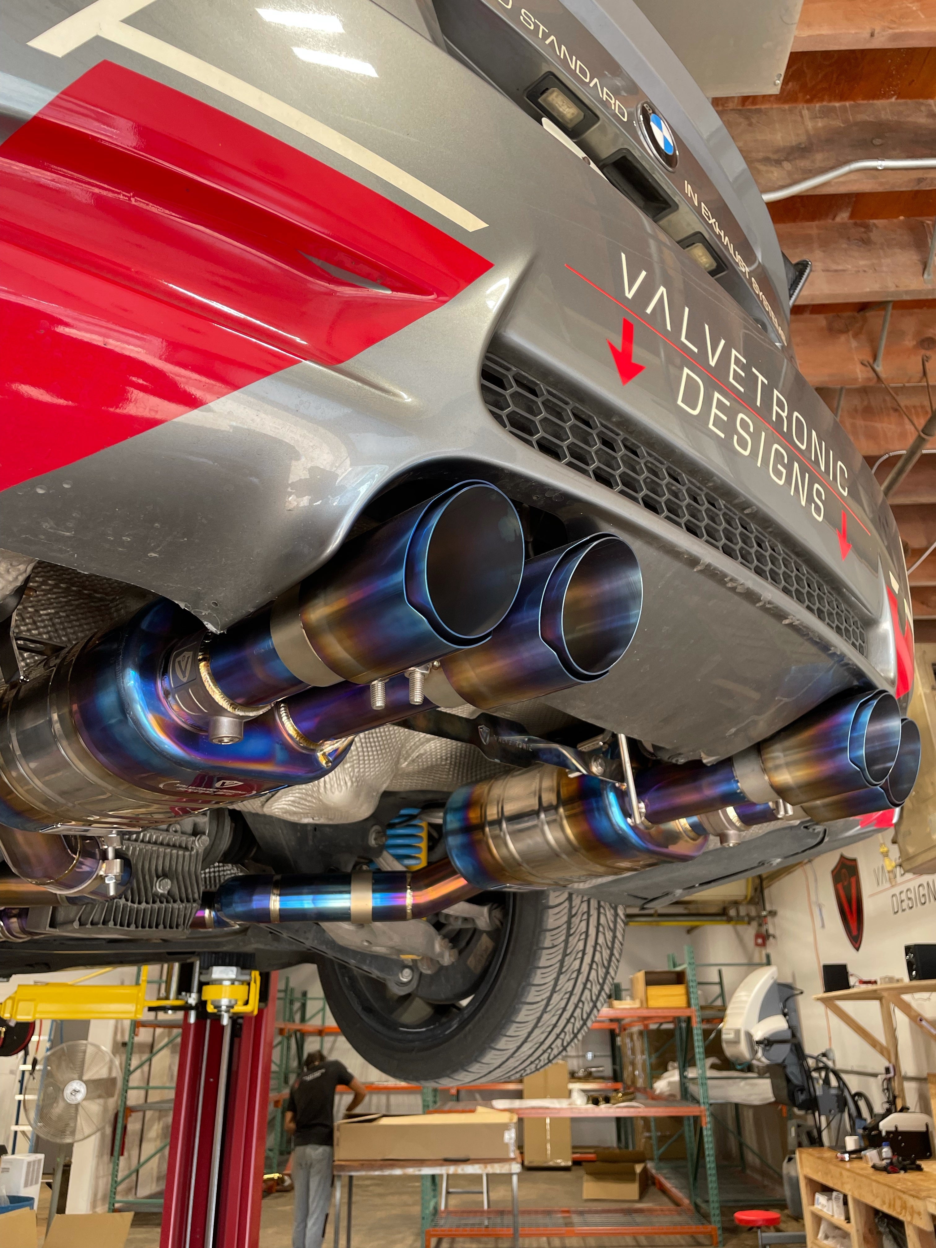 BMW M3 E9X Titanium Valved Sport Exhaust System - COLORADO N5X