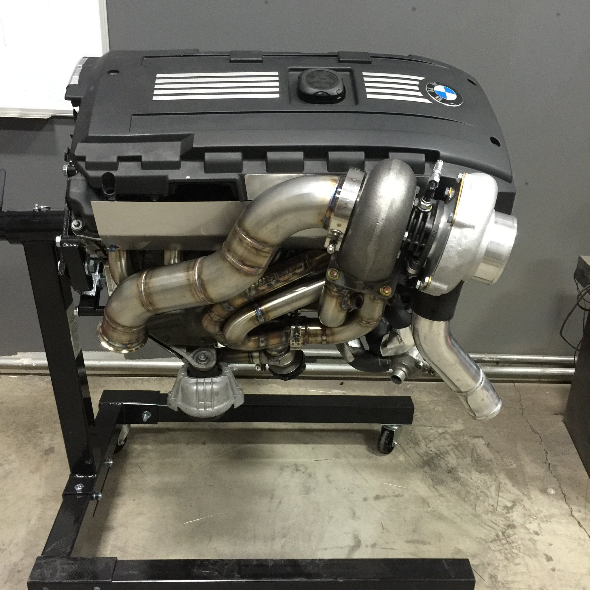 BMW 335i 135i N54 Top Mount Single Precision Turbo Kit - COLORADO N5X