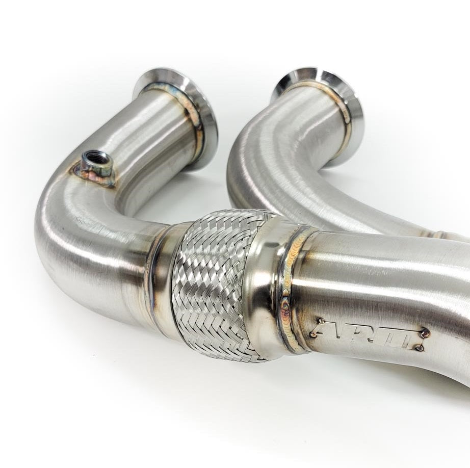 BMW 650i N63 / N63TU 3" Catless Downpipes - COLORADO N5X