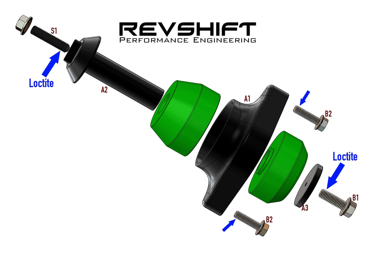 Polyurethane Motor Mounts - BMW E9X / E8X / N5X