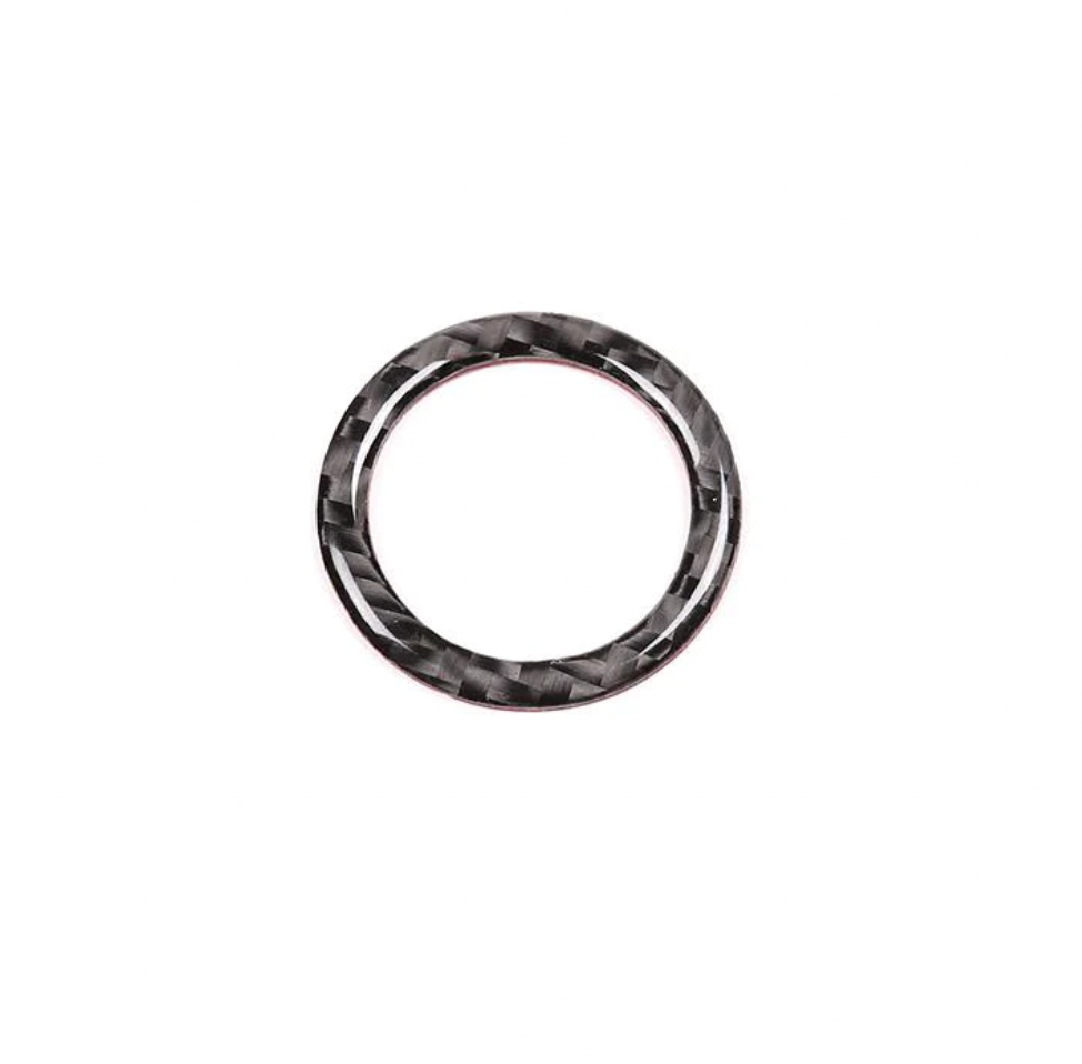 Carbon Fiber Start Button Ring Trim - BMW E Chassis - COLORADO N5X