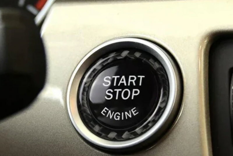 Carbon Fiber Start Button Ring Trim - BMW E Chassis - COLORADO N5X
