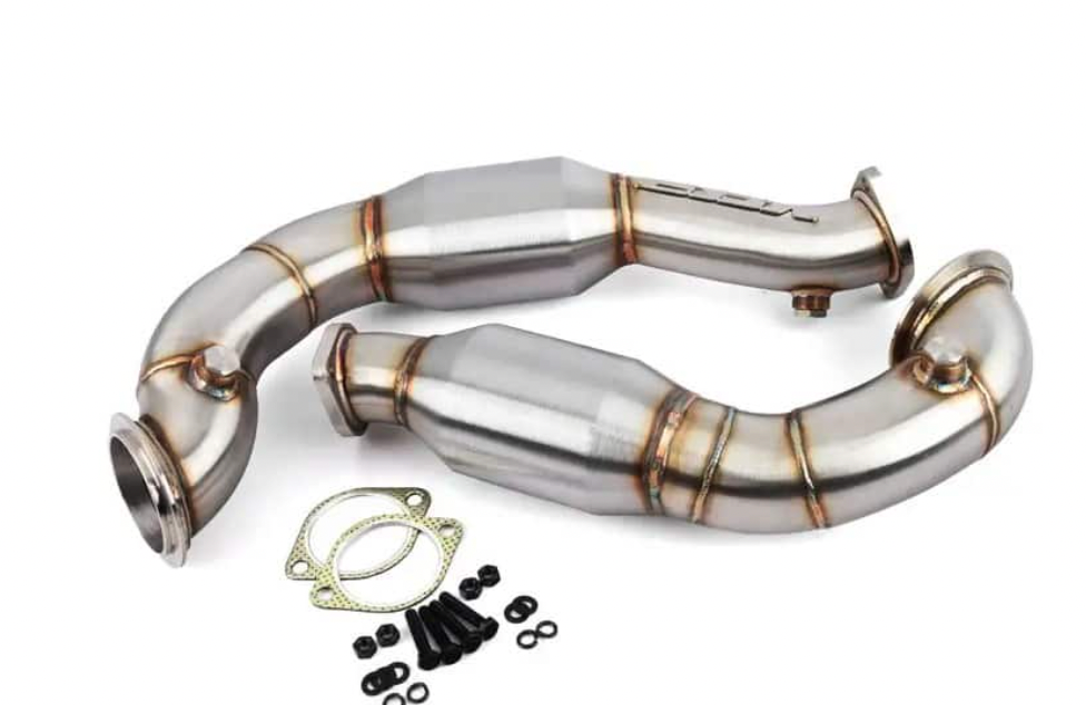 VRSF 3″ Cast Stainless Steel Downpipe Upgrade N54 V2 2007 – 2010 BMW 335i / 2008 – 2012 BMW 135i | DECOR - COLORADO N5X