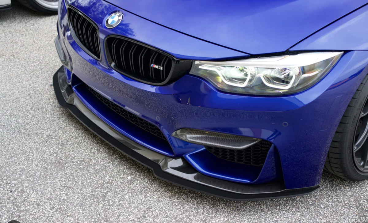 PERFORMANCE V2 DRY CARBON FIBER UPPER SPLITTERS (FANGS) - F80 M3 | F82