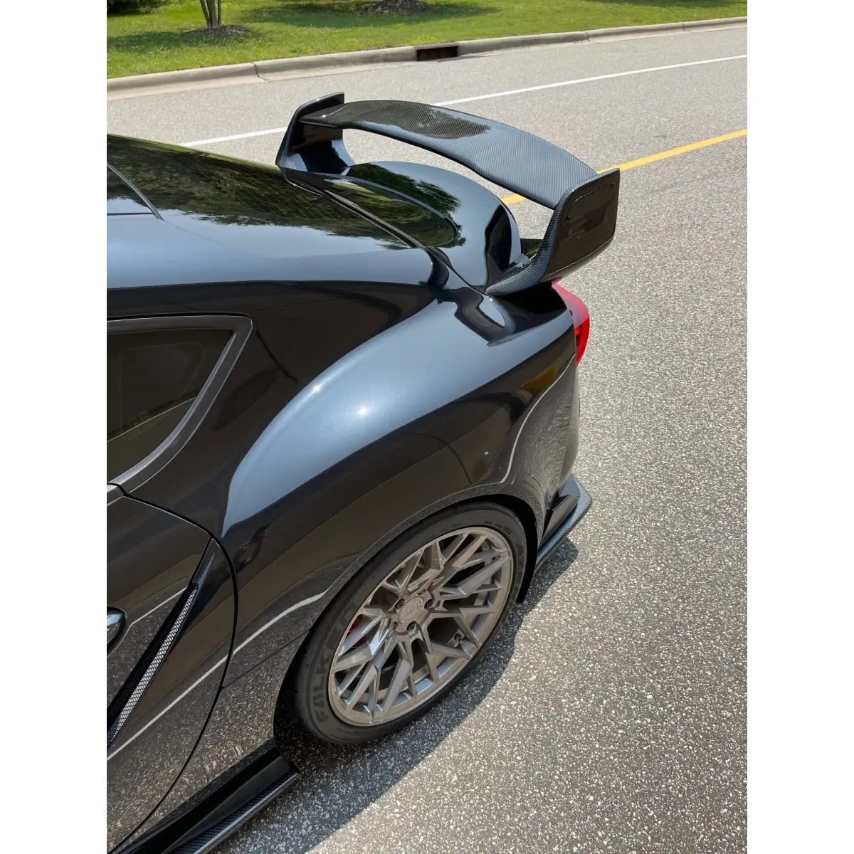 A90 TOYOTA  SUPRA TRUNK S HUNTER CARBON FIBER WING.