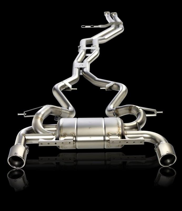 Akrapovic 07-12 BMW 335i (E90 E91) Evolution Line Cat Back (Titanium) w/ Titanium Tips.