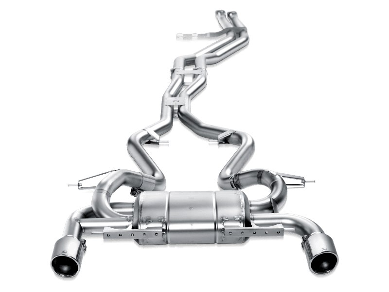 Akrapovic 07-12 BMW 335i (E90 E91) Evolution Line Cat Back (Titanium) w/ Titanium Tips.