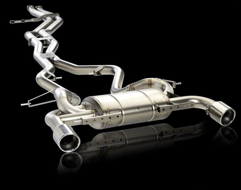 Akrapovic 07-12 BMW 335i (E90 E91) Evolution Line Cat Back (Titanium) w/ Titanium Tips.