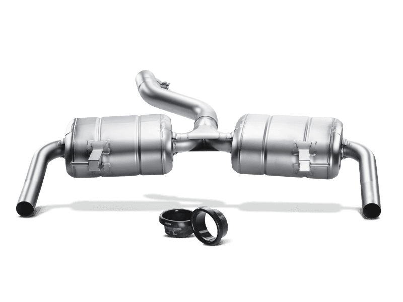 Akrapovic 09-12 Renault Clio III RS 0 Slip-On Line (SS) w/ Carbon Tips.