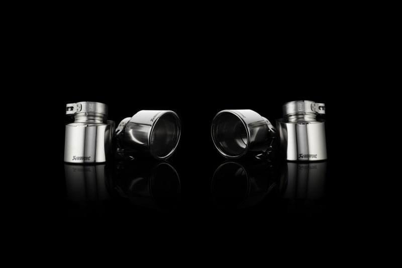 Akrapovic 09-14 BMW X5M (E70) Tail Pipe Set (Titanium).