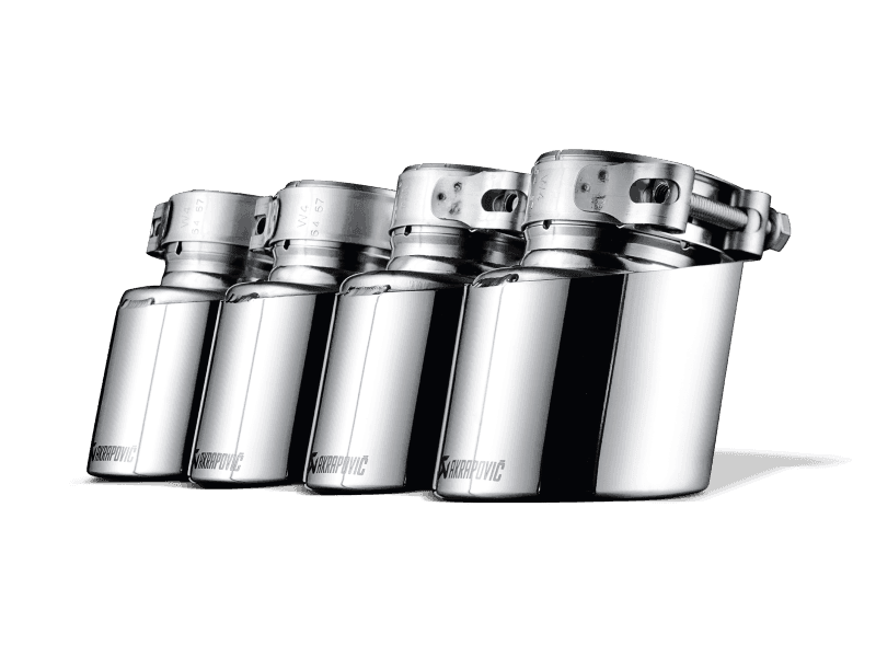 Akrapovic 09-14 BMW X5M (E70) Tail Pipe Set (Titanium).