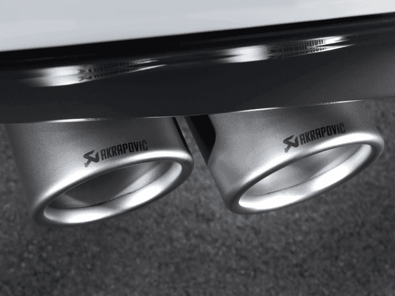 Akrapovic 11-12 BMW 1 Series M Coupe (E82) Slip-On Line (Titanium) (Req. Tips).