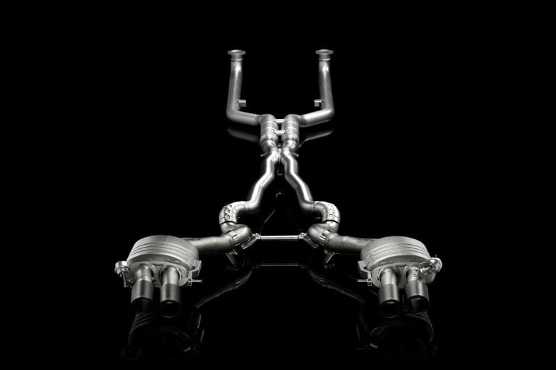 Akrapovic 11-17 BMW M5 (F10) Evolution Line Cat Back (Titanium) (Req. Tips).