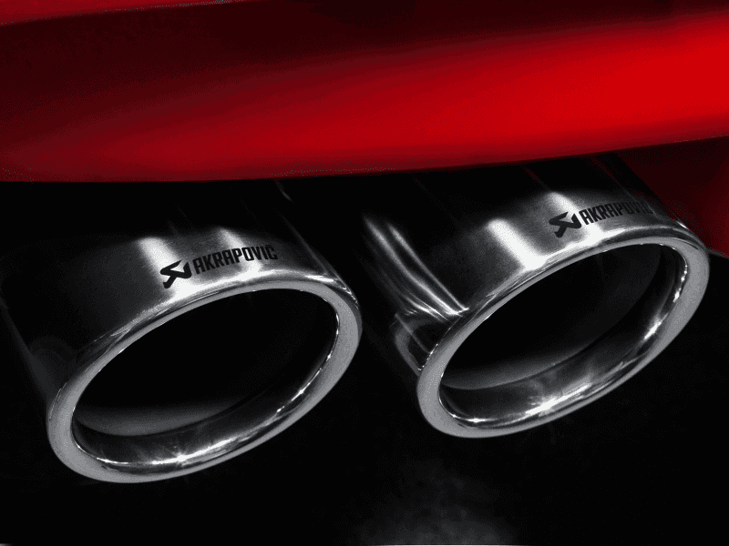 Akrapovic 11-17 BMW M5 (F10) Tail Pipe Set (Titanium).