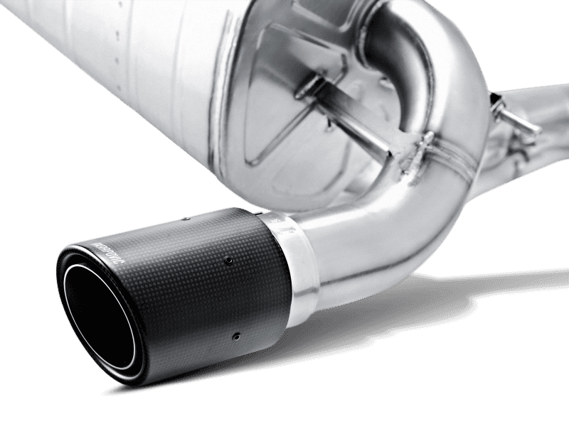 Akrapovic 12-15 BMW 335i (F30 F31) Evolution Line Cat Back (SS) w/ Carbon Tips (Req. Link Pipe).