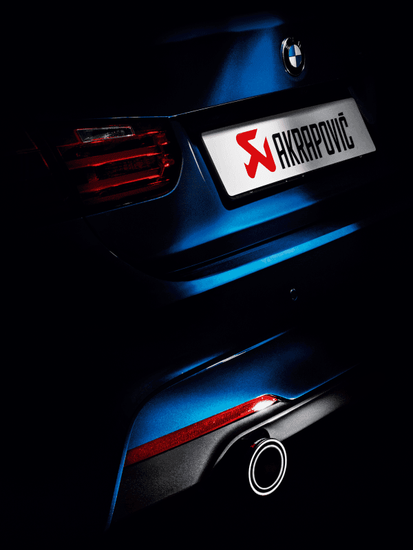 Akrapovic 12-15 BMW 335i (F30 F31) Evolution Line Cat Back (SS) w/ Carbon Tips (Req. Link Pipe).