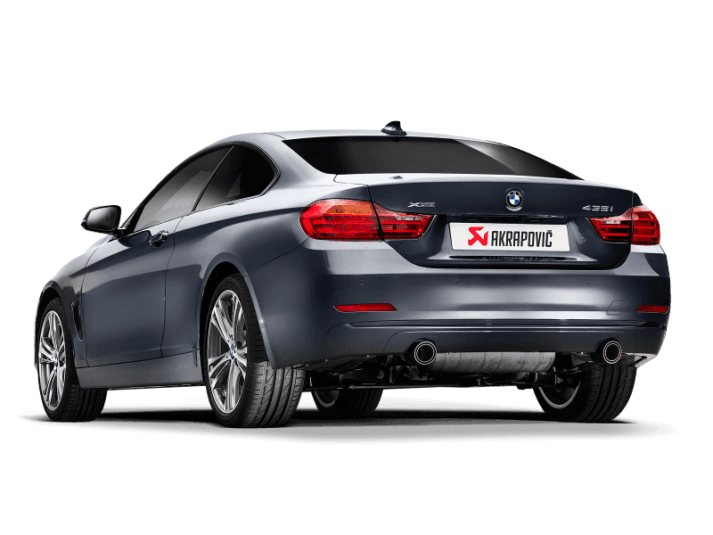 Akrapovic 12-15 BMW 335i (F30 F31) Evolution Line Cat Back (SS) w/ Carbon Tips (Req. Link Pipe).