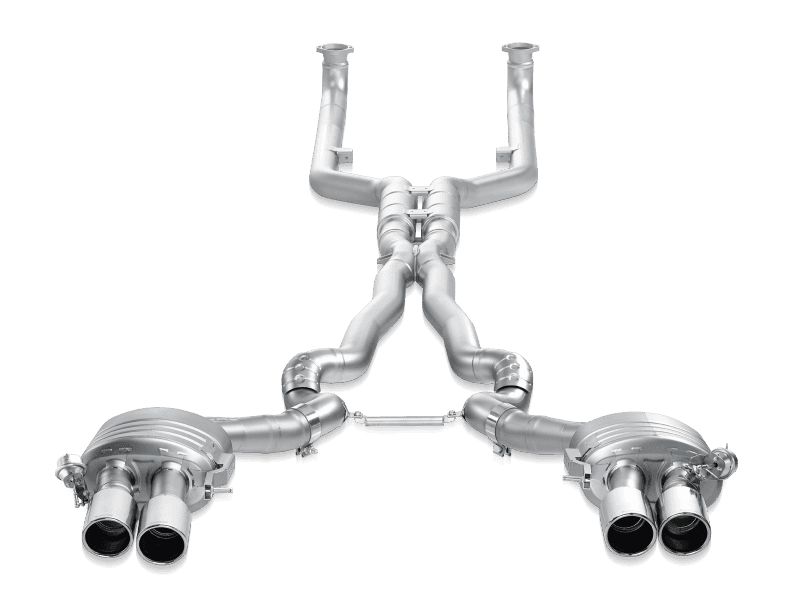 Akrapovic 12-17 BMW M6 (F12 F13) Evolution Line Cat Back (Titanium) (Req. Tips).