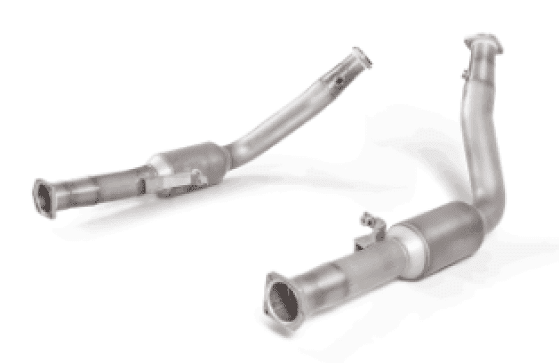 Akrapovic 15-17 Mercedes Benz G63 AMG (W463) DownPipes w/ Cats (SS).