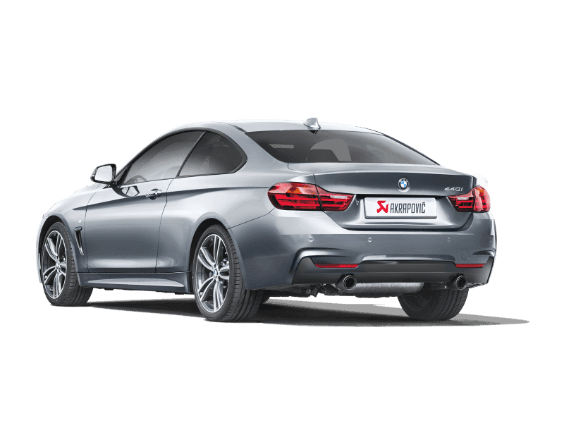 Akrapovic 16-17 BMW 340i (F30 F31) Evolution Line Cat Back (SS) w/ Carbon Tips (Req. Link Pipe).