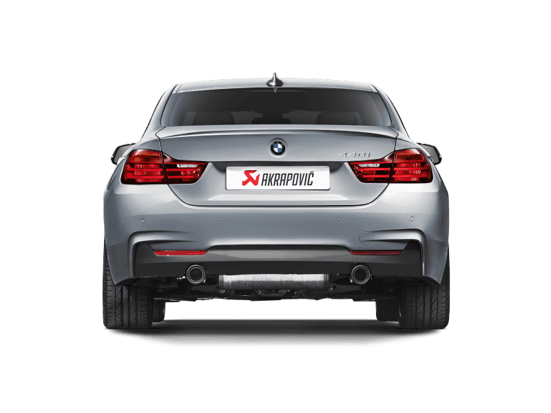 Akrapovic 16-17 BMW 340i (F30 F31) Evolution Line Cat Back (SS) w/ Carbon Tips (Req. Link Pipe).