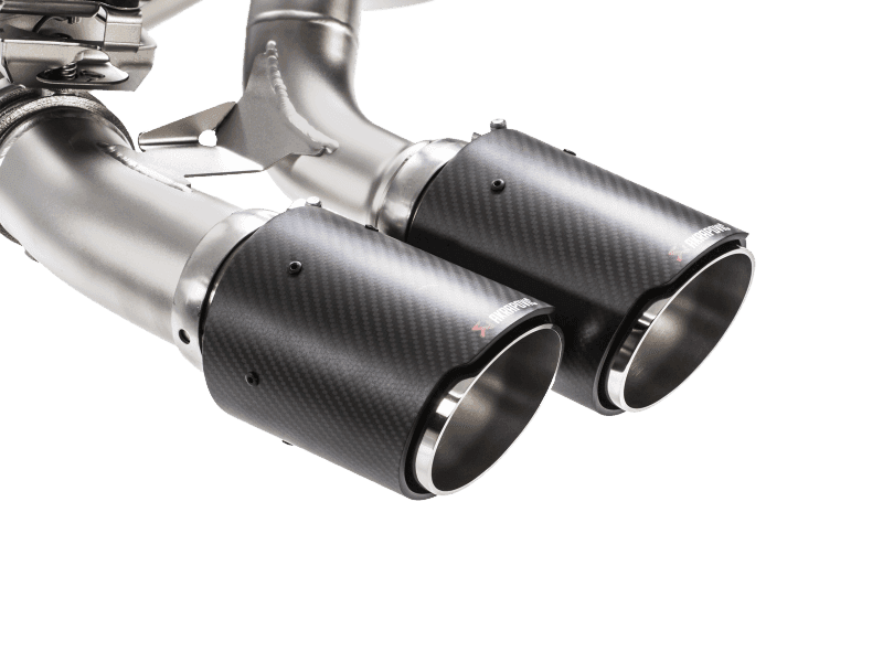 Akrapovic 16-17 BMW M2 F87 (Excl M2 Competition) Evolution Line Cat Back (Titanium) w/Carbon Tips.