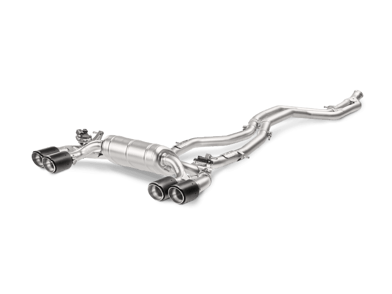 Akrapovic 16-17 BMW M2 F87 (Excl M2 Competition) Evolution Line Cat Back (Titanium) w/Carbon Tips.
