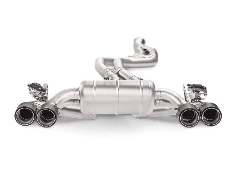 Akrapovic 16-17 BMW M2 F87 (Excl M2 Competition) Evolution Line Cat Back (Titanium) w/Carbon Tips.