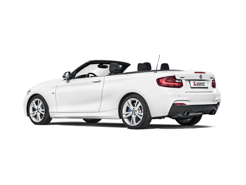 Akrapovic 16-17 BMW M240i (F22 F23) Evolution Line Cat Back (SS) w/ Carbon Tips (Req. Link Pipe).