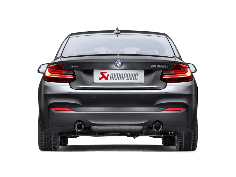Akrapovic 16-17 BMW M240i (F22 F23) Evolution Line Cat Back (SS) w/ Carbon Tips (Req. Link Pipe).