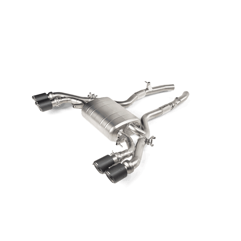 Akrapovic 19-20 BMW X3 M/X4 M (F97/F98) w/OPF/GPF Slip-On Line (Titanium) (Req. Tips).
