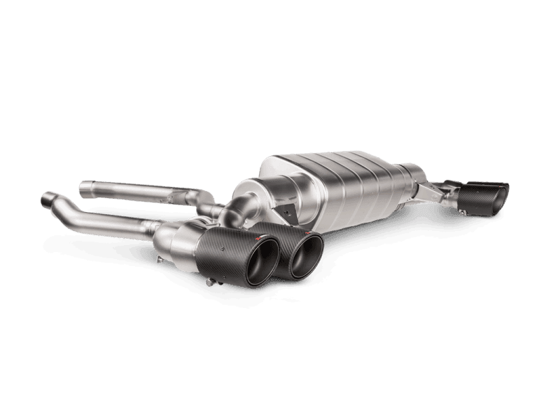 Akrapovic 20-22 BMW M340i (G20, G21) Slip-On Line (Titanium) (Requires BMW Part #18308686640).