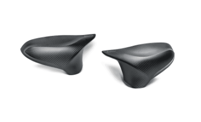 Akrapovic 2014+ BMW M3 (F80) Carbon Fiber Mirror Cap Set - Matte.